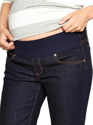 Illustration for article titled I love my maternity jeans even though I am not and have never been pregnant.
